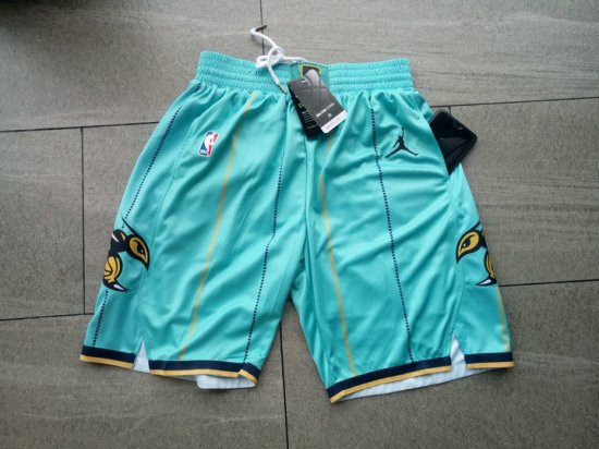 NBA Charlotte Hornets shorts Vert Ave pockets imprimé